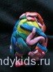 handykids многоцветнй кусок пластилина