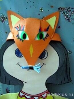 handykids-masks 010 Как сделать маску лисы