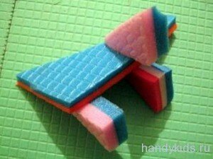 handykids -teache-in133 003 Как делать игрушки из туристических ковриков