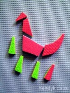 handykids -teache-in133 009 Игрушка из туристического коврика