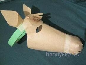 Маска лошади Маска лошади.