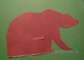 handykids lessons different 089 Контур медведя.