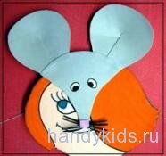 handykids-masks myshka Карнавальная маска Мышка