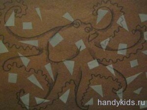 handykids -teache-in1K 003 Осьминог замаскировавшийся на дне