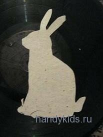 Кролик из бумаги Заяц из бумаги