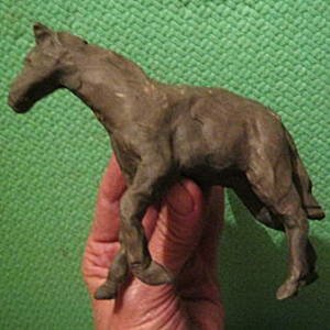 Лошадь из пластилина Лошадь из пластилина
