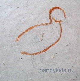 Нарисуем утёнка