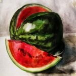 Натюрморт с арбузом